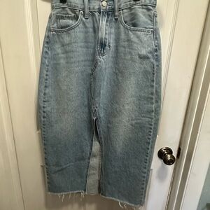 Just USA Light Blue Denim Skirt